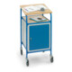 fetra Pupitre roulant 5836 avec surface d'écriture et armoire en acier
