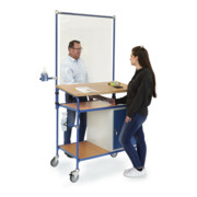 fetra Pupitre roulant 5838 avec équipement de protection contre les infectionscomposé de 1x : 5942, 1393-B0500, 1391-5