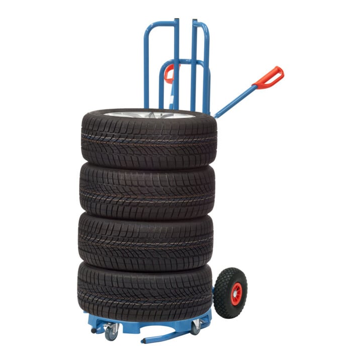 fetra Reifenkarre 2033 - Tragkraft 200kg Schaufel 36x58cm
