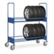 fetra Reifenwagen 4586 - Tragkraft 250 kg TPE-Reifen