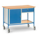 fetra Rolltisch 5866 mit verschl. Stahlschrank und verschl. Schublade