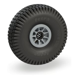 fetra Roue pneumatique 300 x 100 mm 4PR avec roulement à rouleaux bloc