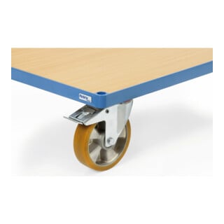 fetra Roues avec bandage polyuréthane 125 mm