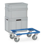 fetra Rouleau pour bacs européens 13680 - surface de chargement 810x610mm-2
