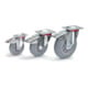 fetra Roulette pivotante avec frein 160 x 40 mm