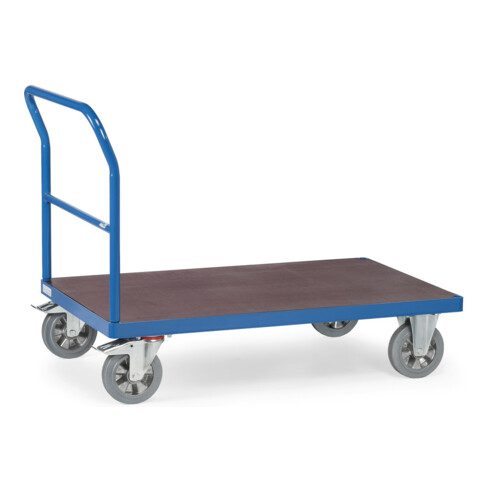 fetra Schiebebügelwagen, Tragkraft 1200kg, Elastic-Reifen