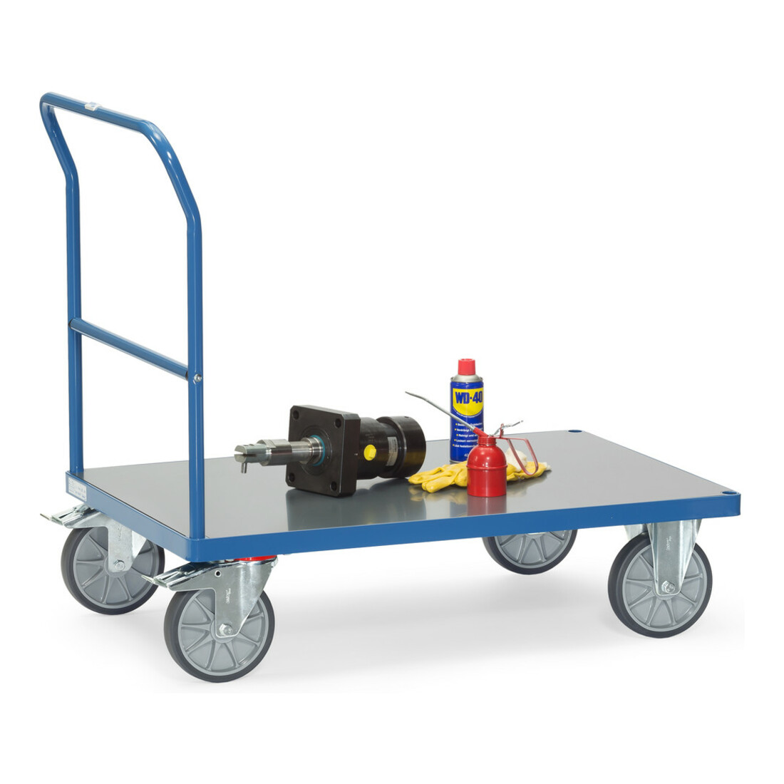 fetra Schiebebügelwagen 2500 mit Hart-PVC-Plattform