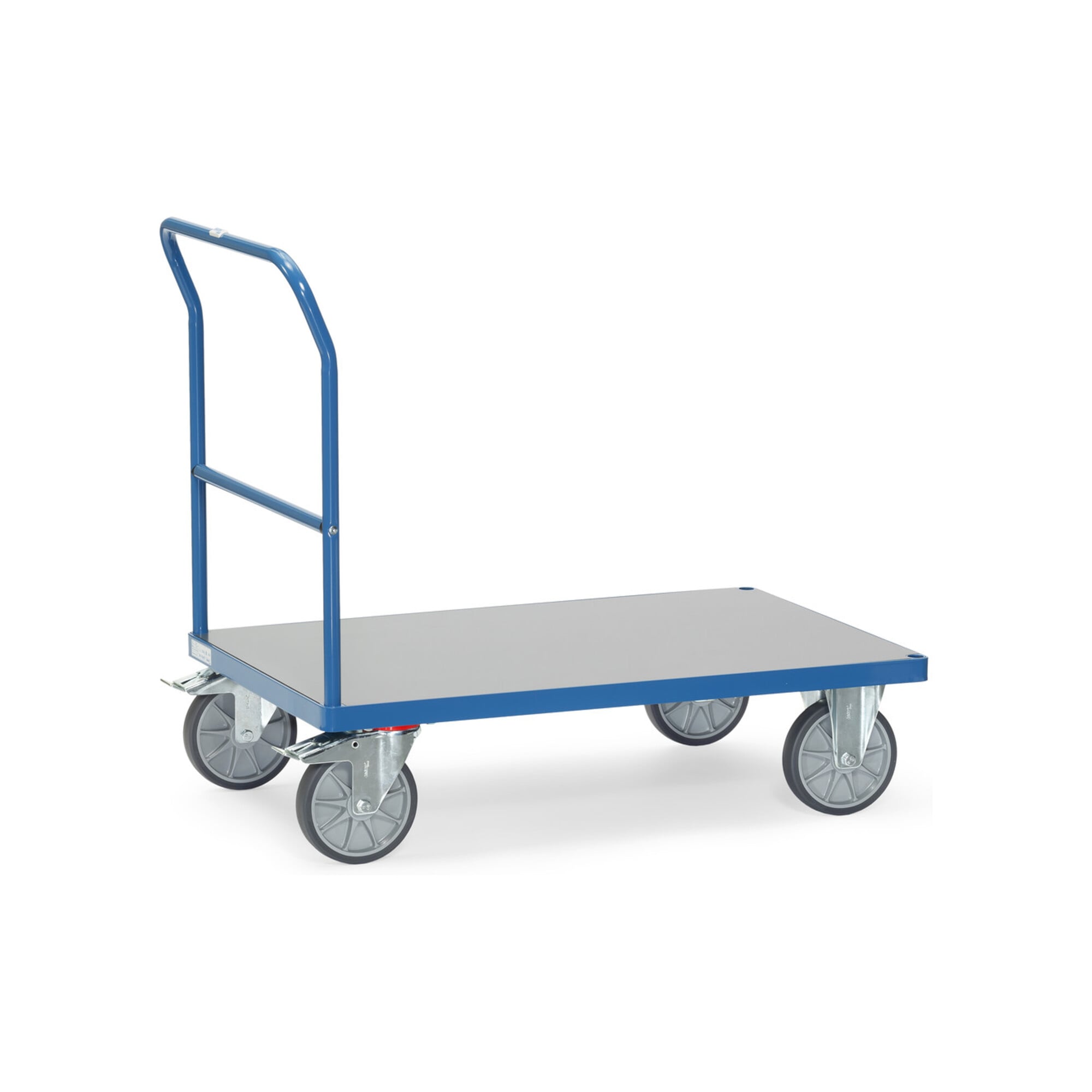 fetra Schiebebügelwagen 2503 mit Hart-PVC Plattform, bis 600 kg