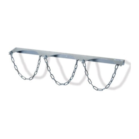 fetra Stahlflaschen-Wandhalterung 3 x 230 mm