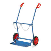 fetra Stahlflaschenkarre 51006. Tragkraft 100kg-2