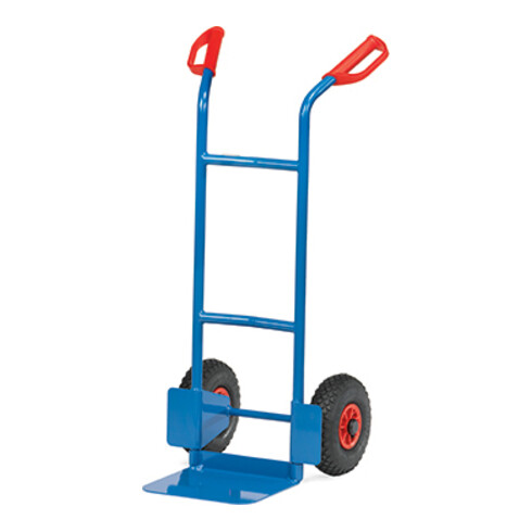 fetra Stahlrohr-Sackkarre B1125L - Luftbereifung Tragkraft 200 kg