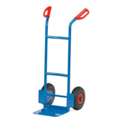 fetra Stahlrohr-Sackkarre B1125L - Luftbereifung Tragkraft 200 kg