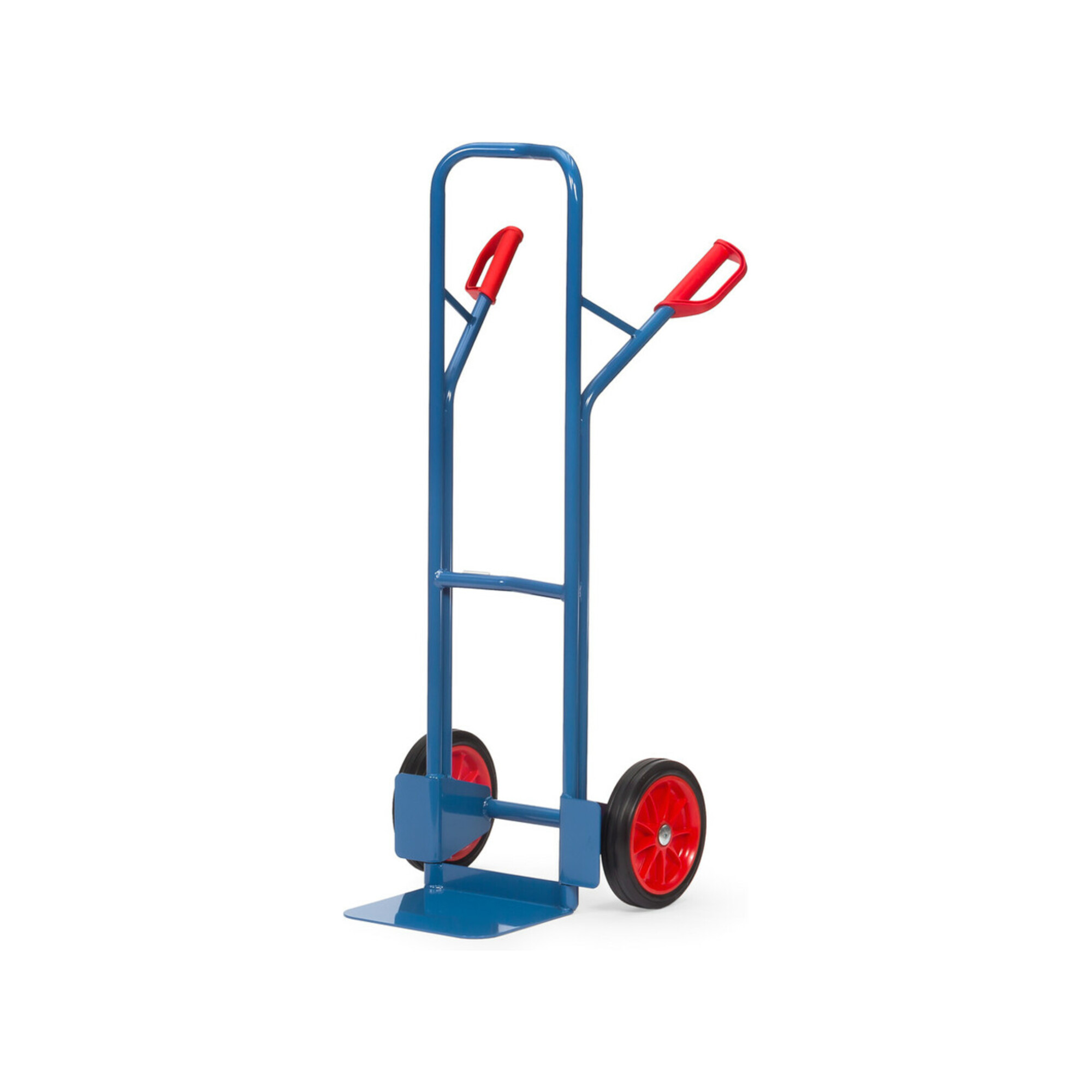 fetra Stahlrohr-Sackkarre B1325V - Vollgummibereifung Tragkraft 300 kg