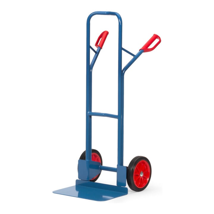 fetra Stahlrohr-Sackkarre B1326V - Vollgummibereifung Tragkraft 300 kg