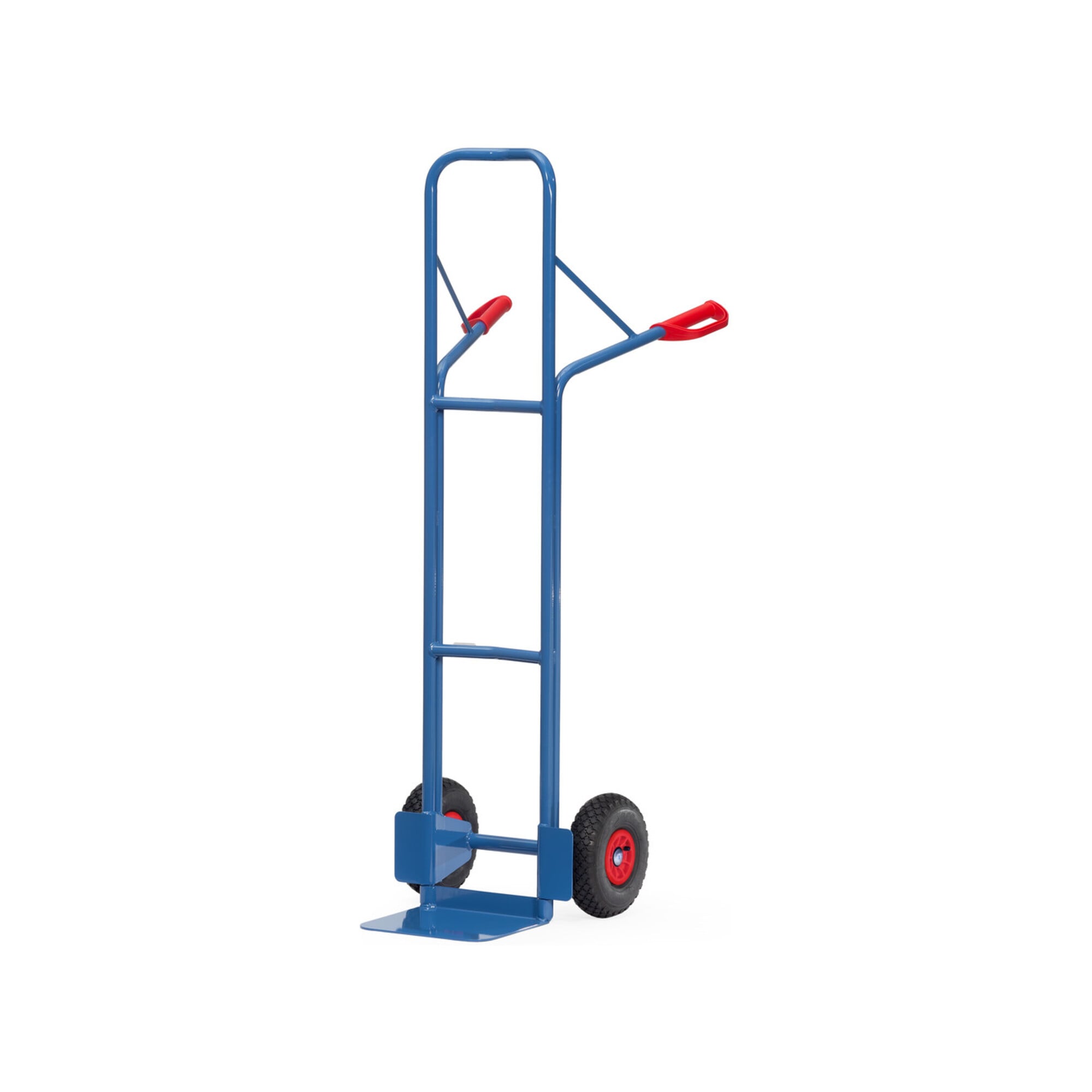 fetra Stahlrohr-Sackkarre B1327L - Luftbereifung Tragkraft 300 kg
