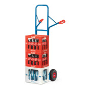 fetra Stahlrohr-Sackkarre B1327L - Luftbereifung Tragkraft 300 kg-4
