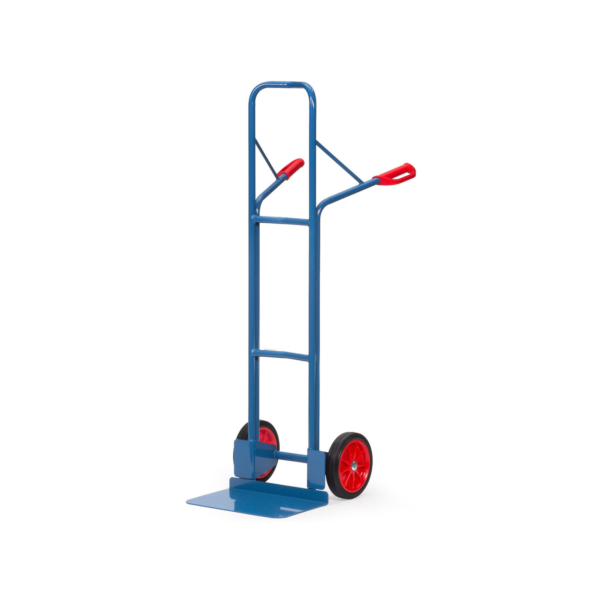 fetra Stahlrohr-Sackkarre B1328V - Vollgummibereifung Tragkraft 300 kg