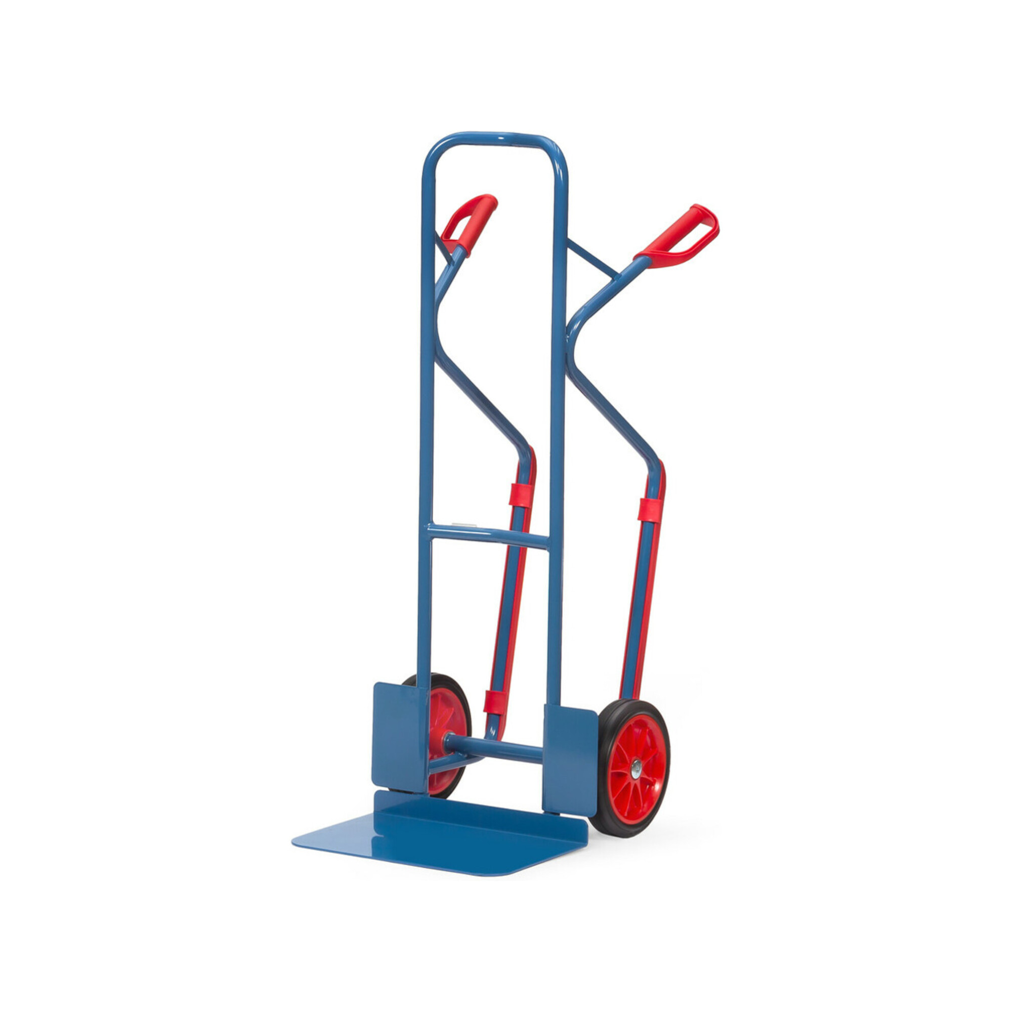 fetra Stahlrohr-Sackkarre B1331V - Vollgummibereifung Tragkraft 300 kg