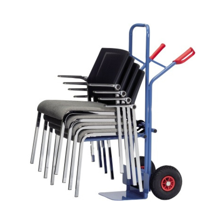 fetra Stuhlkarre B1335V - Tragkraft 300kg Schaufel 25x32cm