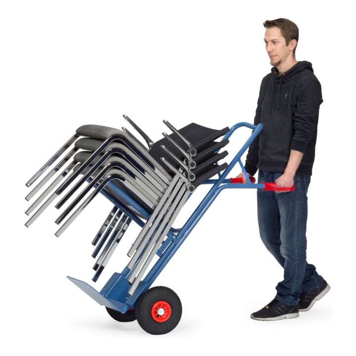 fetra Stuhlkarre B1345L - Tragkraft 300kg Schaufel 25x32cm