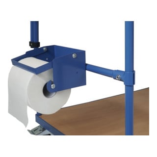 fetra Support pour rouleau de papier avec kit de montage pour chariot 1050 x 700