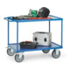 fetra Tischwagen 2400W mit Stahlblech-Wannen - Tragkraft 500kg TPE-Reifen-4