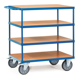 fetra Tischwagen 244+, Tragkraft 600kg mit TPE-Reifen