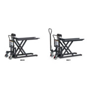 fetra Transpalette à ciseaux 6820 - force 500kg pneus polyuréthane-2