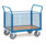 fetra Vierwandwagen, TPE-Reifen, bis 600 kg, mit 4 Wänden aus Drahtgitter-1