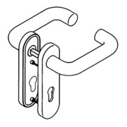 Feuerschutz-Garnitur 111R/230.20R E72 BB Vierkant 9mm TS 48,1-58mm anthrazitgrau-1