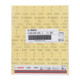 Feuille abrasive Bosch C355 feuille abrasive en papier 230 x 280 mm 240
