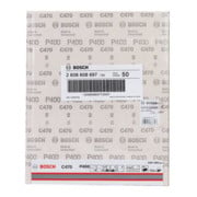 Feuille abrasive Bosch C470 pour ponçage à la main et pour ponceuses orbitales-3