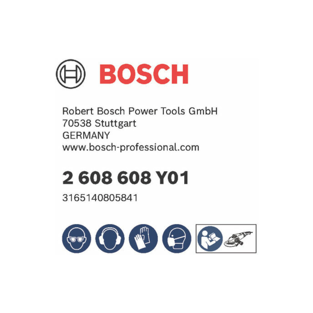 Feuille abrasive Bosch F550, Expert for Metal, 115 mm, 24, non perforée, fixation auto-agrippante, pack de 5