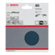 Feuille abrasive Bosch F550, Expert for Metal, 115 mm, 80, non perforée, fixation auto-agrippante, pack de 5-4