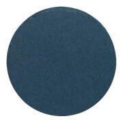 Feuille abrasive Bosch F550, Expert for Metal, 125 mm, 120, non perforée, fixation auto-agrippante, pack de 5