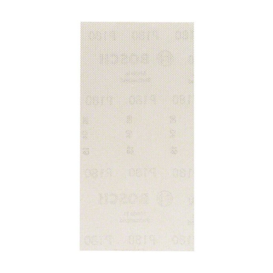 Feuille abrasive Bosch M480 Net, Idéal pour le bois et la peinture, 93 x 186 mm, 180