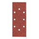 Feuille abrasive C430, pack de 10 93 x 230 mm, 2x40; 3x80; 3x120; 2x180-1
