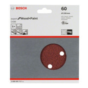 Feuille abrasive C430, pack de 5 150 mm, 60-3