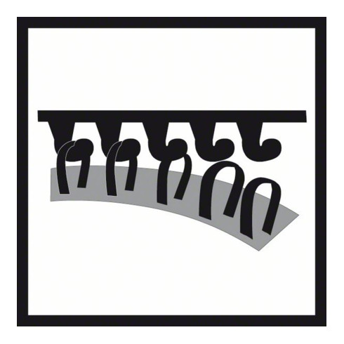 Bosch C430 Lame de ponçage à velcro pour ponceuses delta et coupeuses multiples