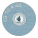 Feuille abrasive COMBIDISC® D. 50 mm granul. 60 13000 min-¹ PFERD