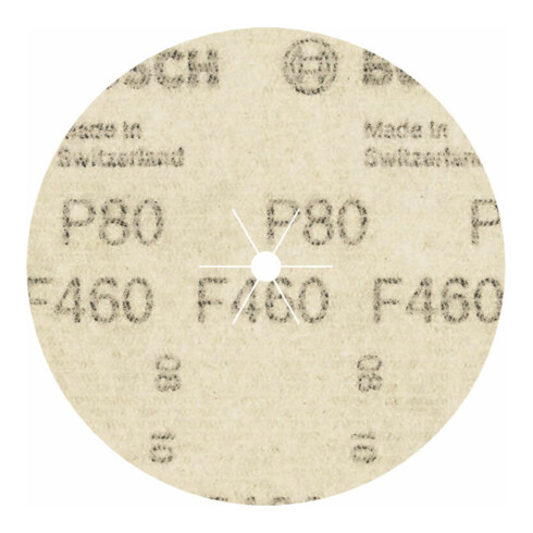 Papier abrasif Bosch F460 serré pour machines de perçage