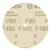 Feuille abrasive F460, kit de 5 pièces 125 mm, 80-5
