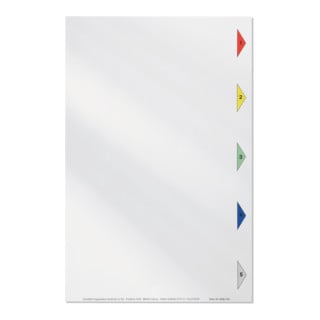 Feuille de garde du registre Eichner, neutre (sans lignes)