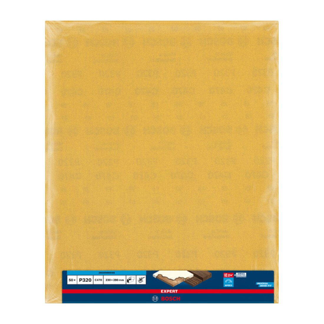 Bosch EXPERT C470 feuille de papier de verre pour le ponçage à la main