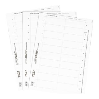 Feuille d'impression vierge Eichner pour plaques nominatives EICHNER Metallic