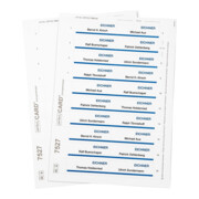 Feuille d'impression vierge Eichner pour plaques nominatives EICHNER Metallic-3