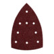 Feuilles abrasives auto-agrippantes Metabo 100 x 150 mm, P 40, 9 trous (SMA)