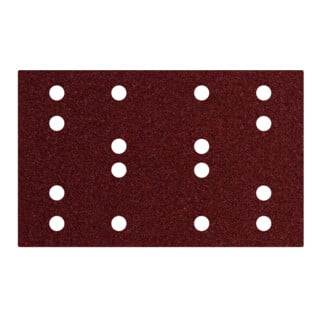 Metabo Feuilles abrasives auto-agrippantes 16 trous, avec fixation auto-agrippante brun