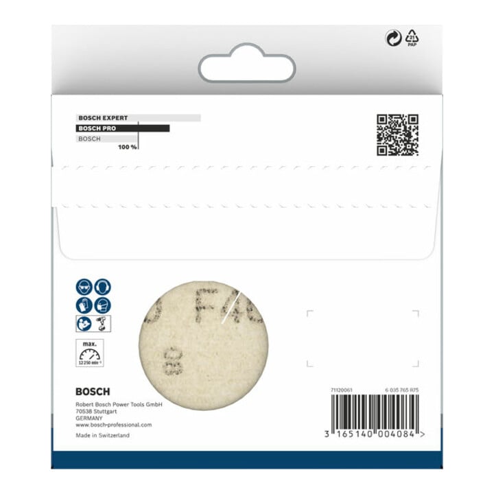 Feuilles abrasives F460, set de 10 pièces 125 mm, 40; 60; 80; 120; 180
