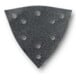 Feuilles abrasives, perforées, Longueur d’arête 80 mm Fein Grain 240-1